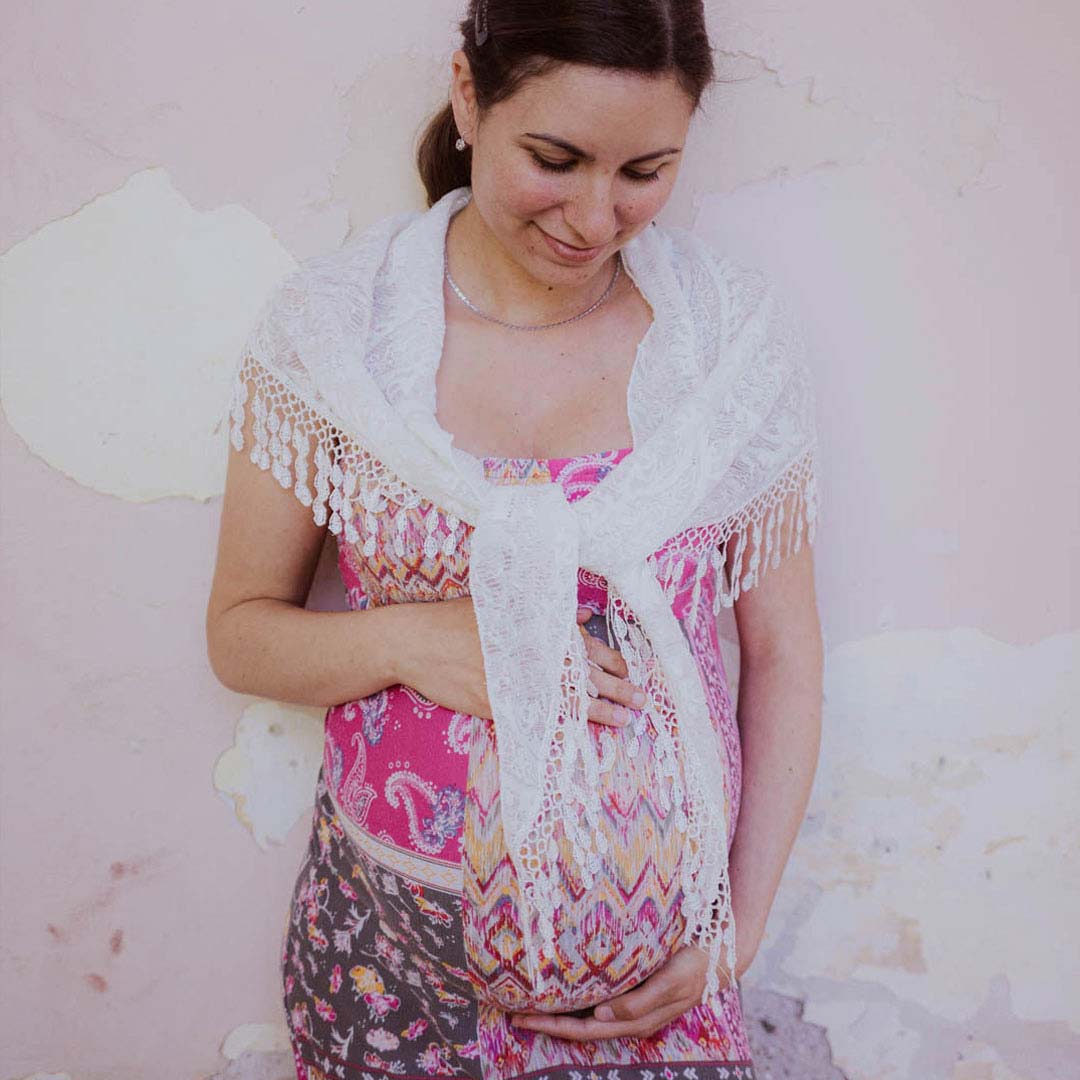 Venkovní focení - těhotenské focení - Ilona