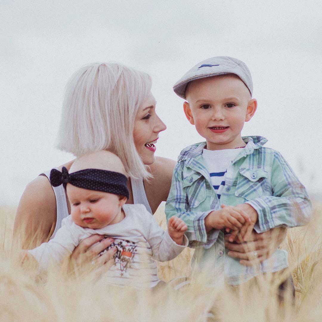 Venkovní focení - rodinné focení, focení dětí - Jůlinka a Oskar